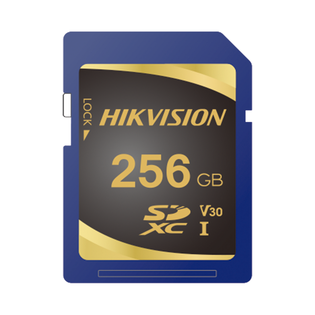 Memoria Sd Clase 10 De 256 Gb / Especializada Para Videovigilancia HS-SD-P10/256G