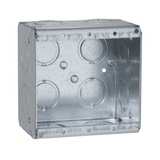 Caja Multigang de 2 Gangs/ Profundidad de 2-1/2"/ 12 TKO (1/2" y 3/4"). - SILYMX