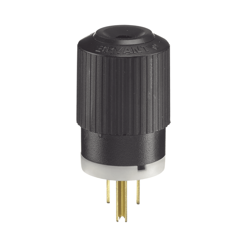 Clavija Negra 15 A 125 V CA 2 Polos 3 Hilos (NEMA 5-15P). - SILYMX