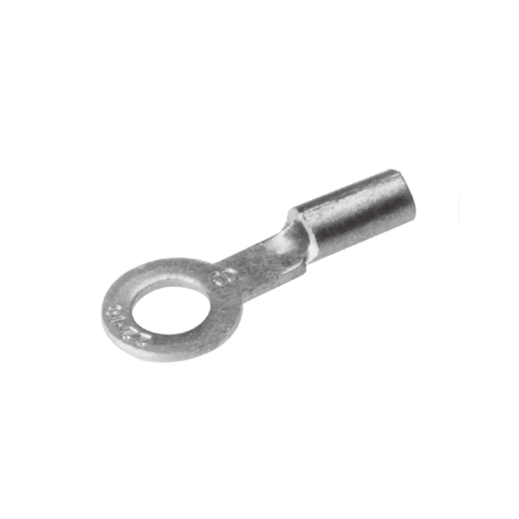 Zapata Terminal de Ojillo BURNDY para Tornillo 3/8 " (10 mm) y Calibre 12-10 AWG.