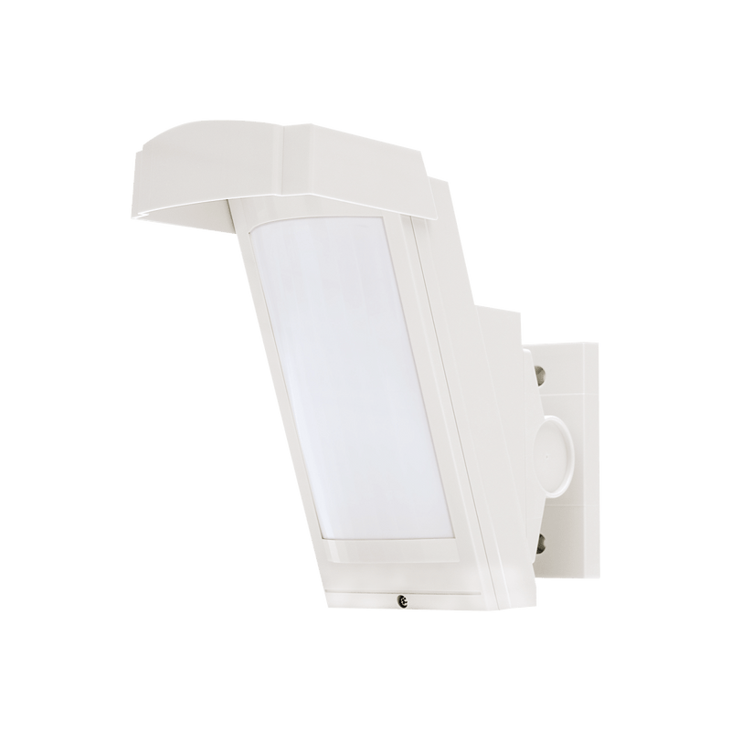 Detector de Movimiento PIR Antimascara / 100% Exterior / Inalambrico (Alimentación) / Hasta 12 metros a 85°; de cobertura/ Instalación a 3 metros / Compatible con cualquier panel de alarma - SILYMX