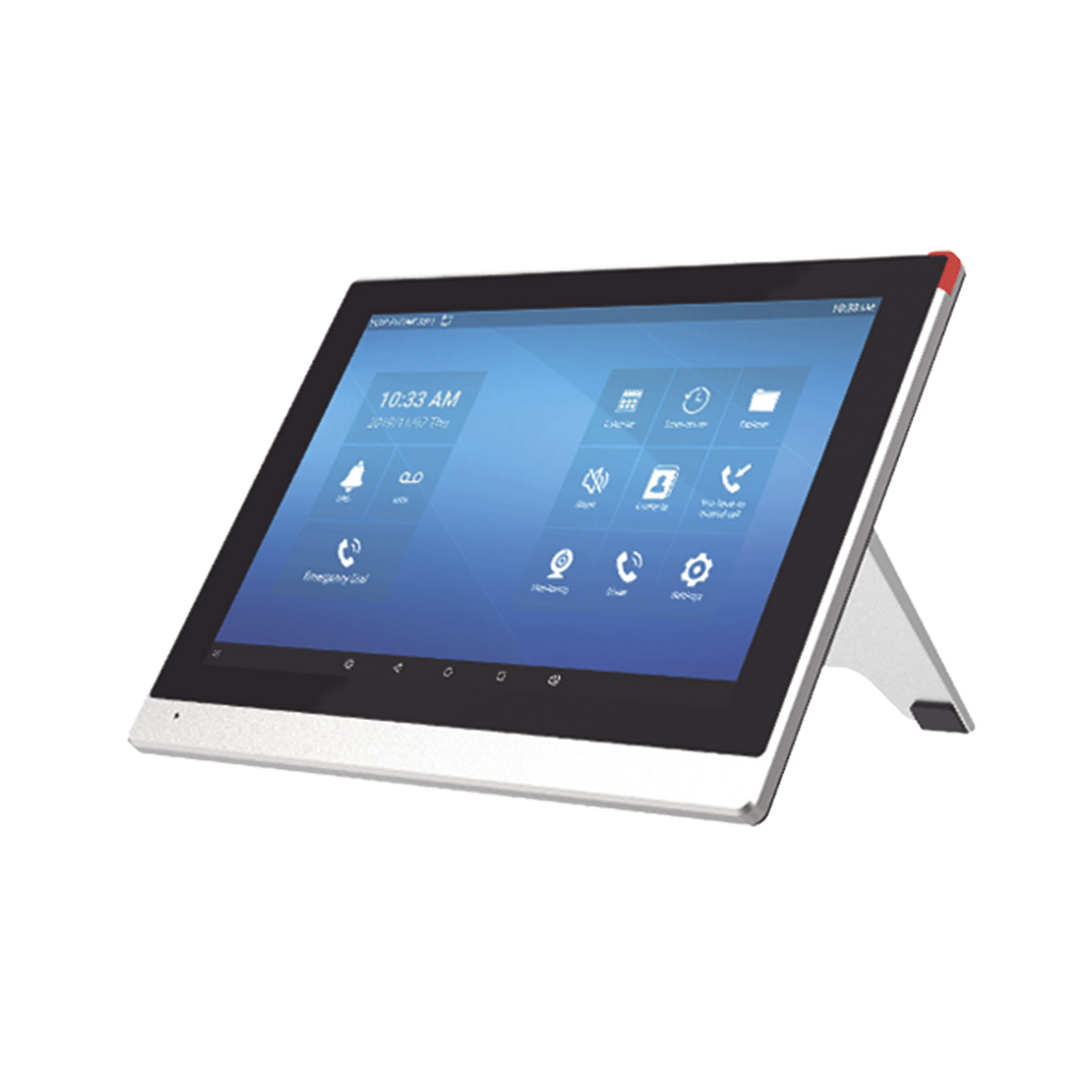 Monitor IP/SIP para interior con Android, Wi-Fi, pantalla táctil de 10.1", audio de 2 vías, PoE, 8 interfaces de entrada de alarma. - SILYMX