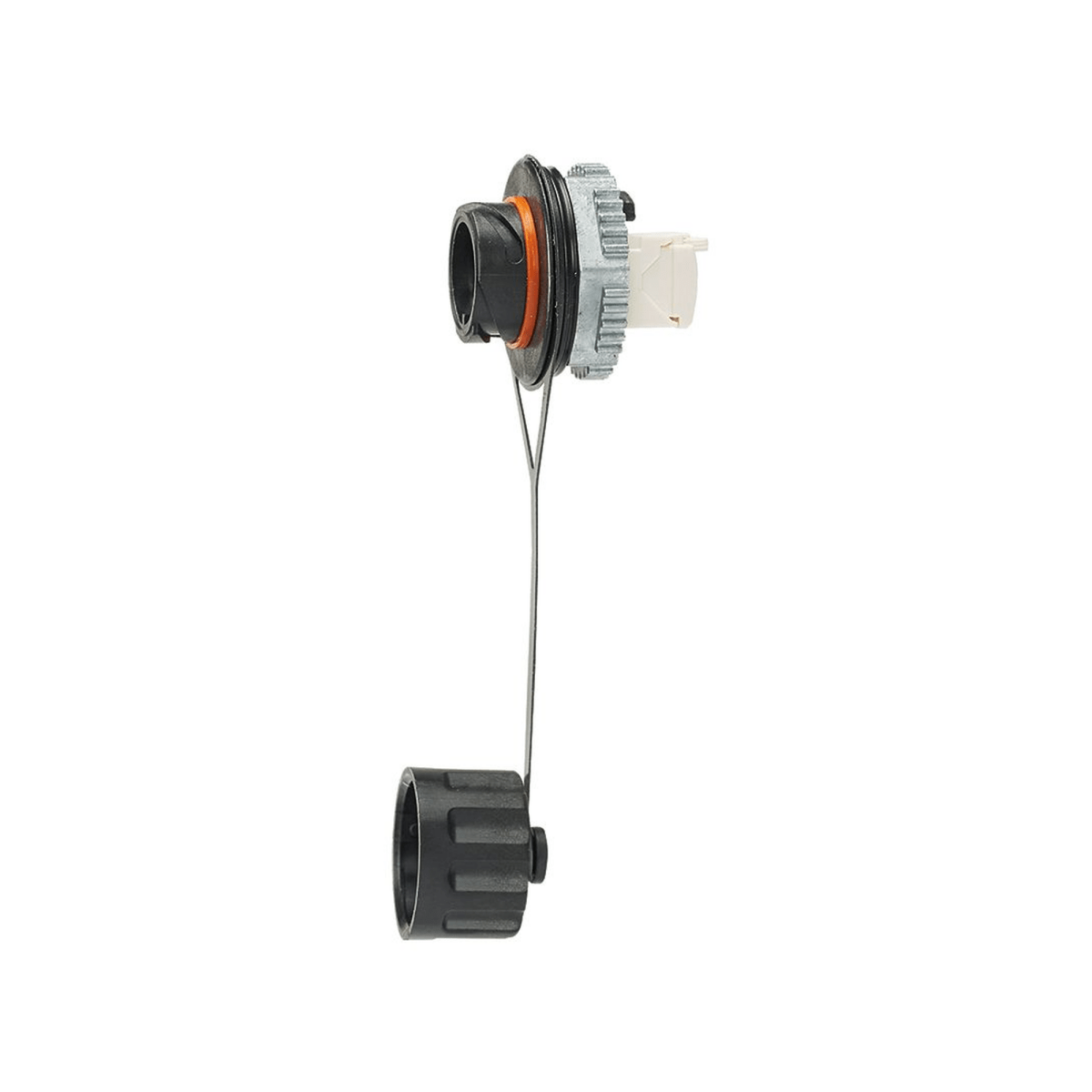 Conector Jack RJ45 de Uso Industrial Estilo TG, Blindado Categoría 6A, Con Tapa Protectora, Protección IP67 - SILYMX