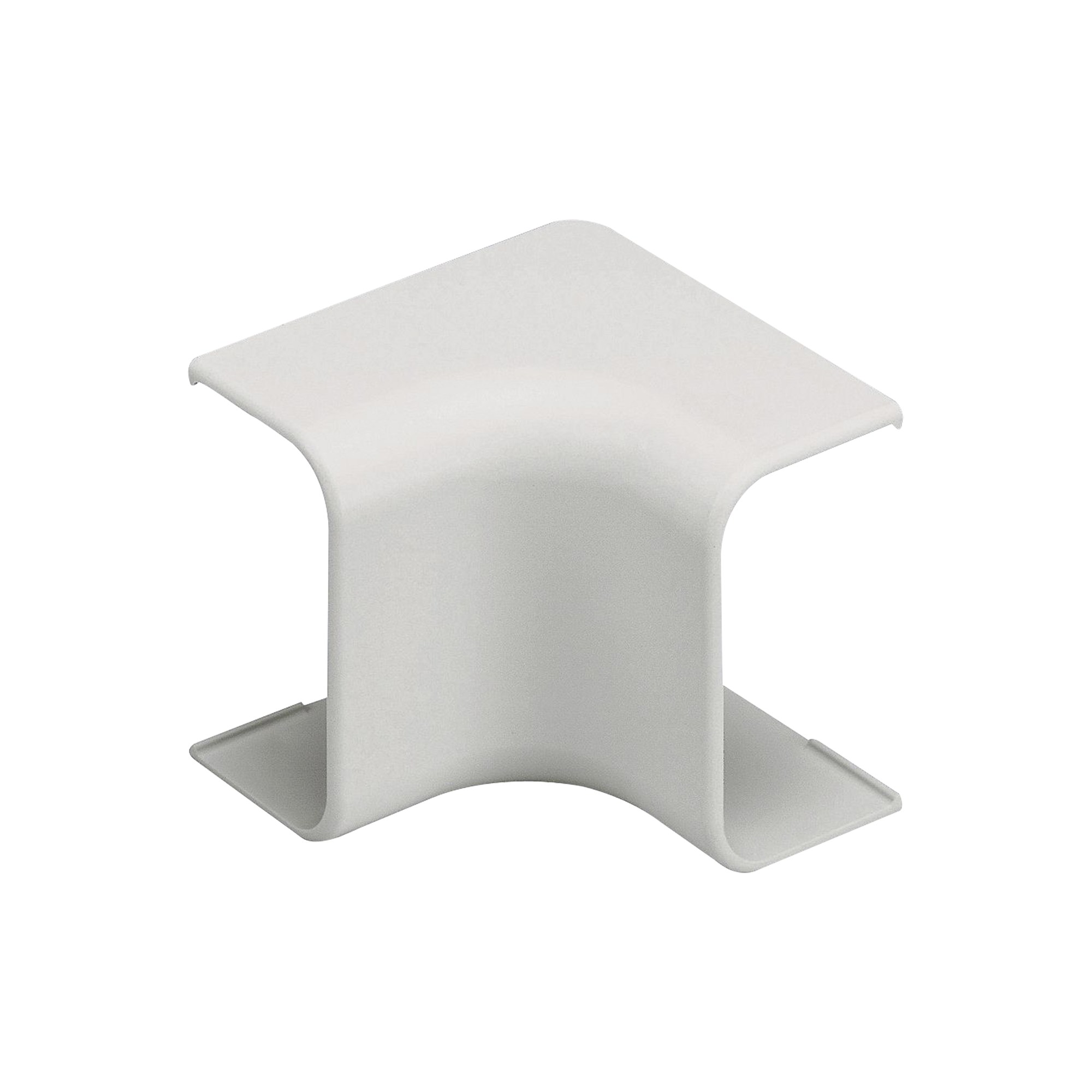 Esquinero Interior Para Uso Con Canaleta LD10 Material Abs Color Blanco Mate - SILYMX