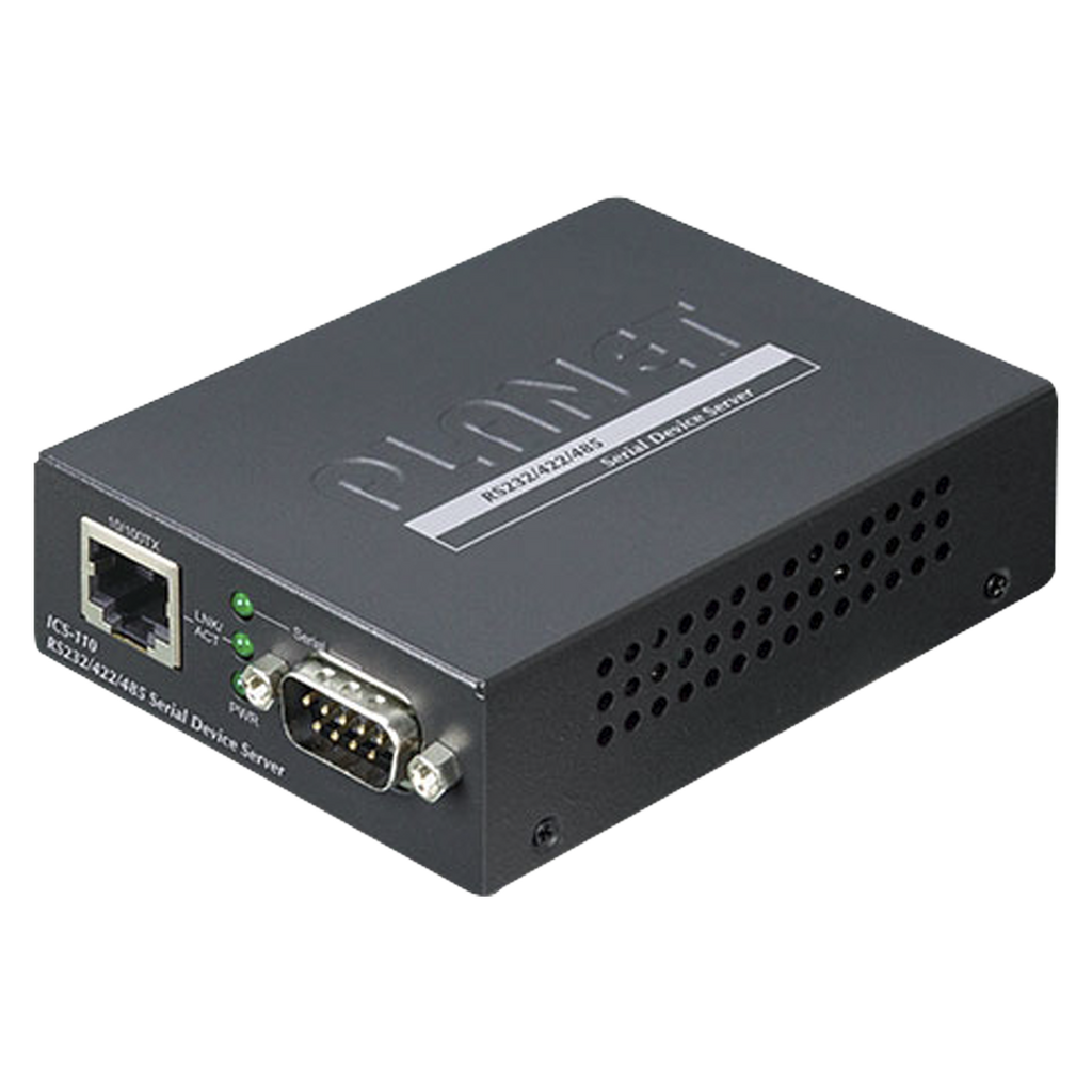 Convertidor de Medios de RS-232/ RS-422/ RS-485 a Fast Ethernet, Administración Web, SNMP y Telnet - SILYMX