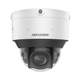 Domo IP 4 Megapixel Lente Mot. 2.8 - 12 mm Luz Dual (IR y Luz Blanca) Reconocimiento Facial Heat Map ACUSENSE Metadata Micrófono Integrado IK10 IP67 WDR 140 dB DeepinView IDS-2CD7547G0-XZHS - SILYMX