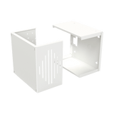 Gabinete para Resguardo de Sirena de 30 W (SF581A o SF581L No incluida), Preparación para Tamper (No incluido). - SILYMX