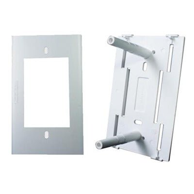 Tapa universal INKA y soporte de PVC auto extinguible y aluminio (8181-80002) - SILYMX