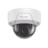 Cámara HiLook Turret Series Domo IP 2 Megapixel 30 mts IR Exterior IP67 IK10 dWDR PoE Lente 2.8 mm Onvif IPC-D121H(C) - SILYMX