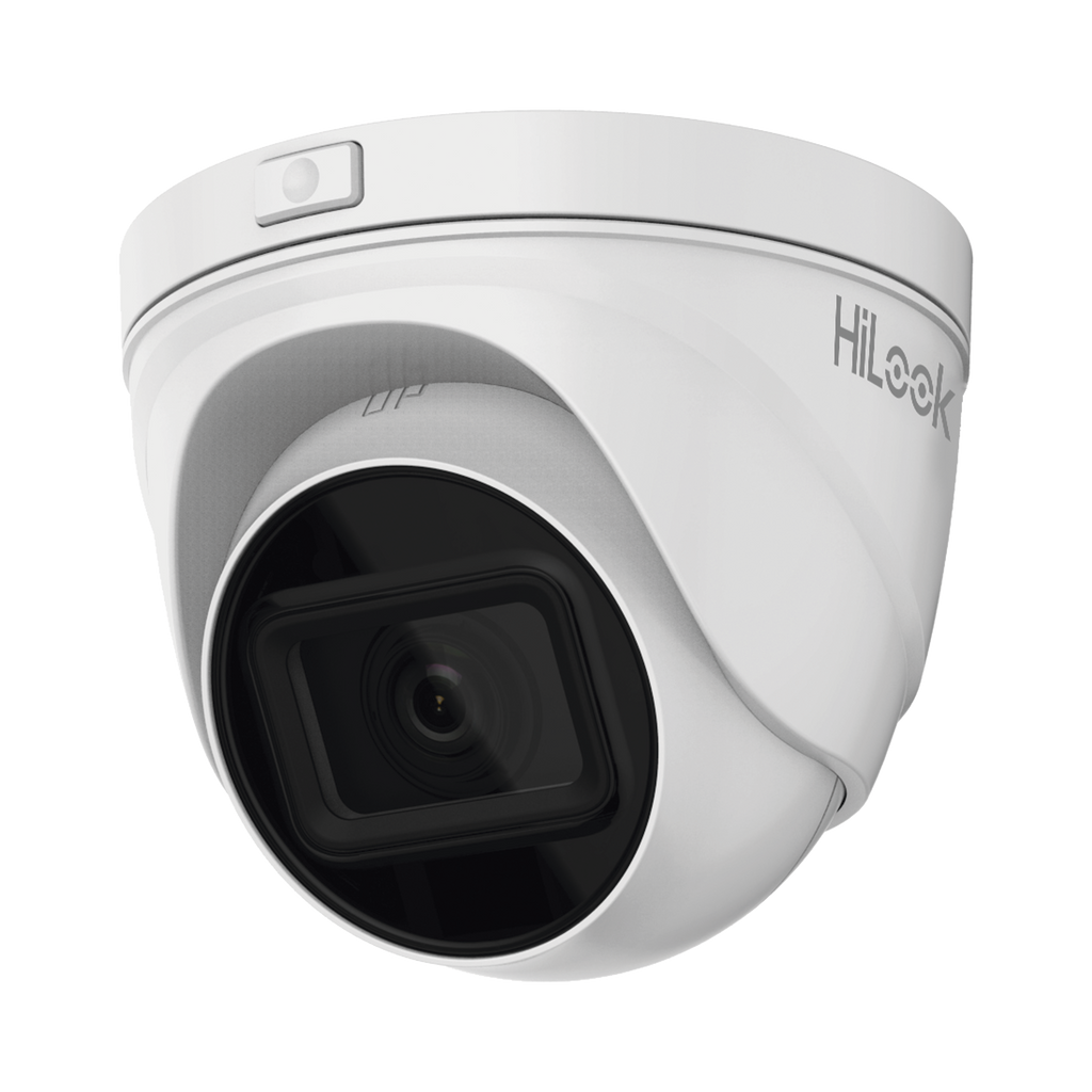 Cámara Hikvision Turret IP 4 Megapixel Lente Motorizado 2.8 - 12 mm 30 mts IR EXIR PoE Exterior IP67 WDR 120dB Micro SD H.265+ Onvif IPC-T641H-Z(C)