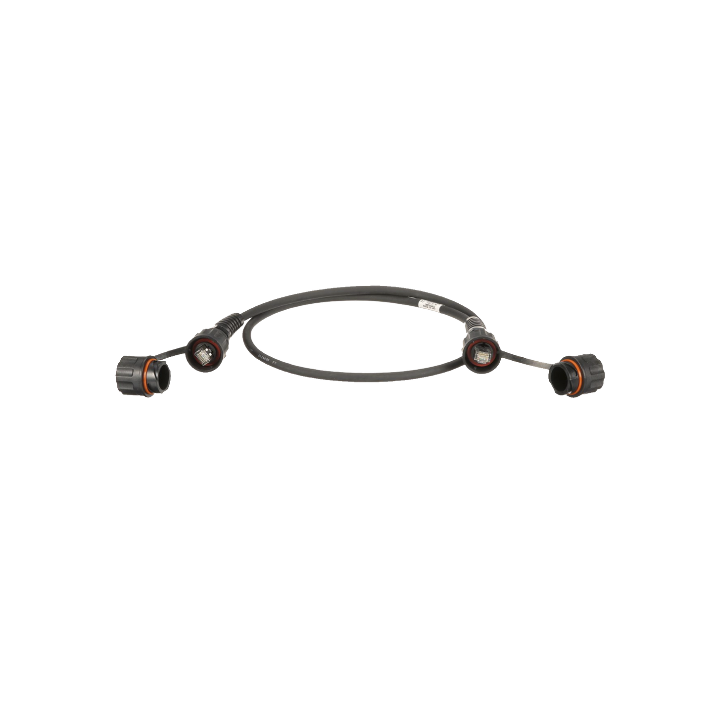 Patch Cord Cat6A IndustrialNet, Blindado S/FTP, Con Plug Industrial y Tapa en Cada Extremo, 3 Metros - SILYMX