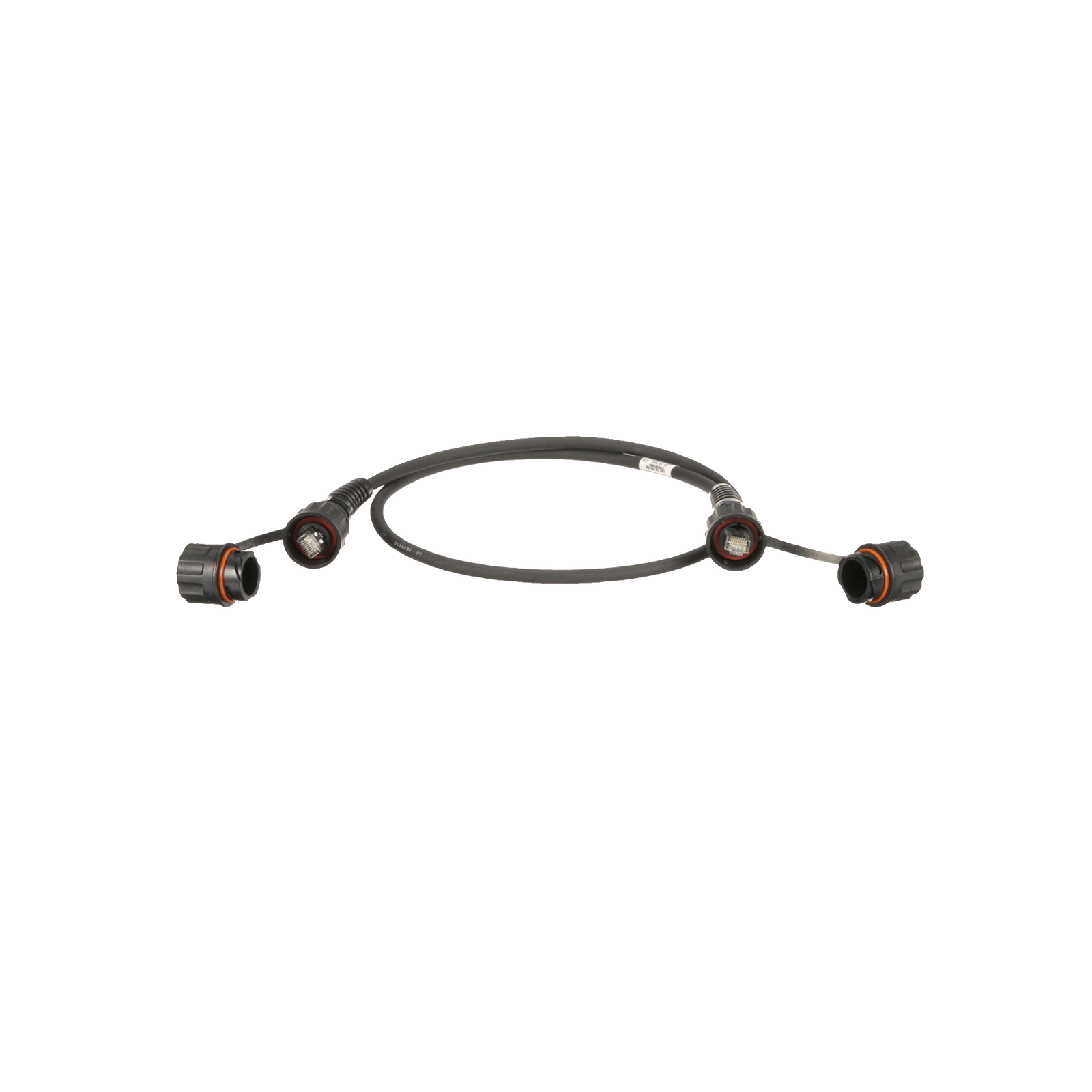 Patch Cord Cat6A IndustrialNet, Blindado S/FTP, Con Plug Industrial y Tapa en Cada Extremo, 3 Metros - SILYMX