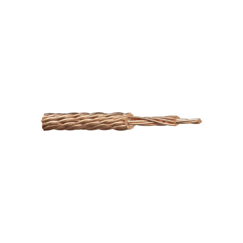 Bobina de 100 metros de cable Eléctrico de Cobre para apartarrayos de 28 hilos clase II - SILYMX