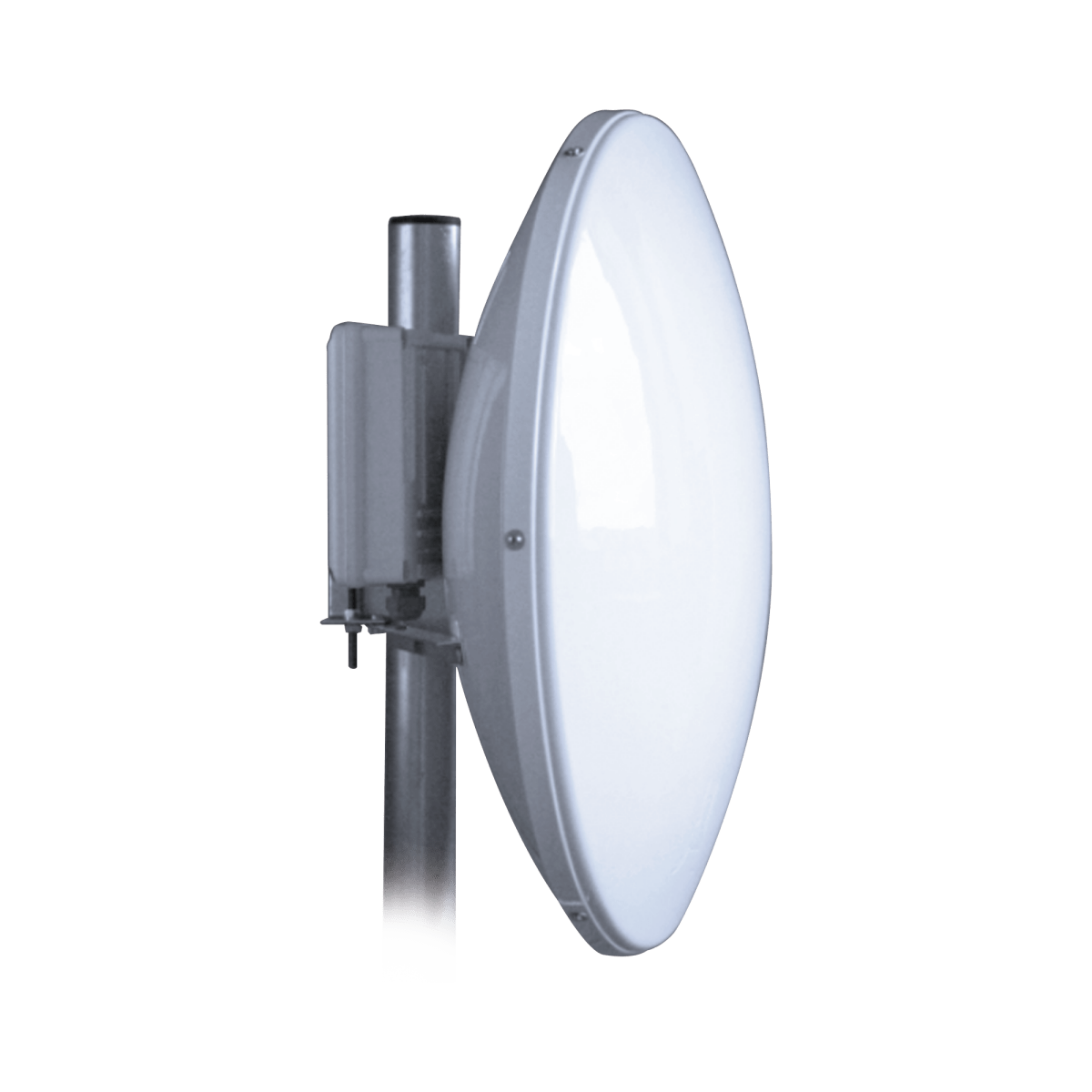 Antena Direccional de Alto Rendimiento / 29 dBi / 4.9 - 6.4 GHz / Conectores N-Hembra / Alto Aislamiento al Ruido / Fácil Montaje con Radomo Incluido - SILYMX