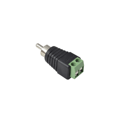 Adaptador EPCOM RCA macho para video o audio con terminal atornillable JR-R591 JR-R591 - SILYMX