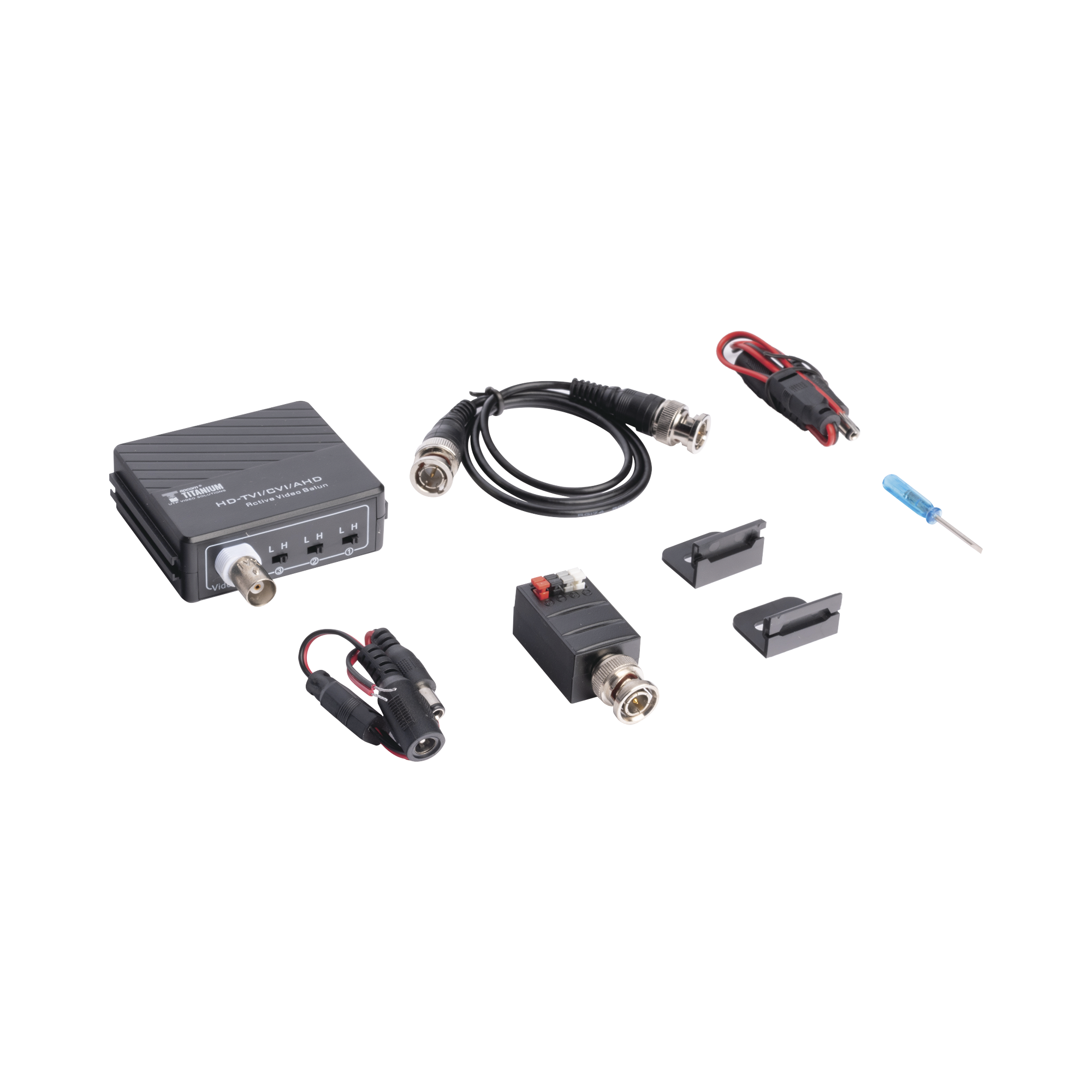 Kit de largo alcance de 400 metros @ 2 MP compuesto por TT4501T + TT4501R / Activo+Activo - SILYMX