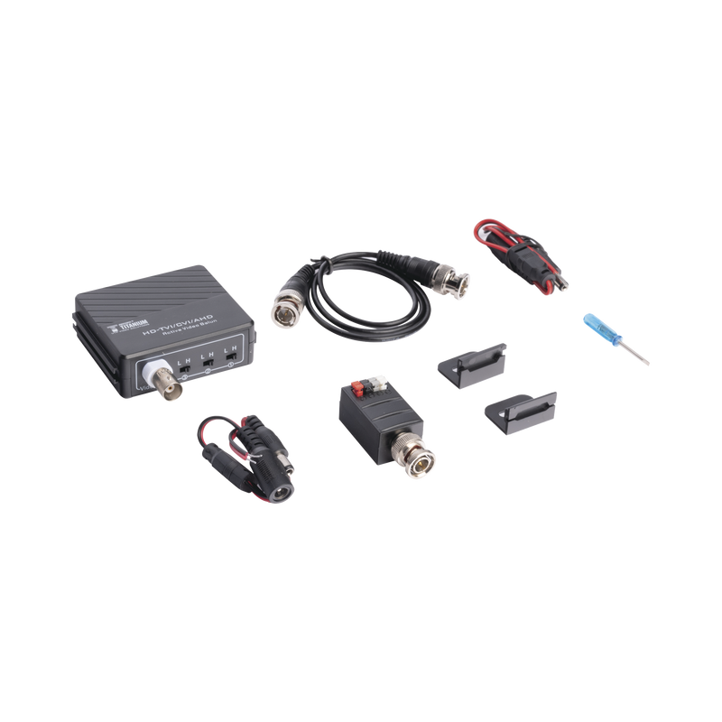 Kit de largo alcance de 400 metros @ 2 MP compuesto por TT4501T + TT4501R / Activo+Activo - SILYMX
