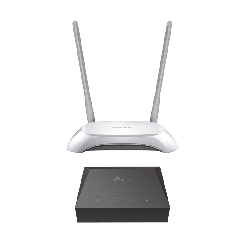 Kit de ONU Gigabit XZ000G3 con Router Inalámbrico WISP con Configuración de fábrica personalizable, 2.4 GHz, 300 Mbps, 4 Puertos LAN 10/100 Mbps, 1 Puerto WAN 10/100 Mbps, control de ancho de banda - SILYMX