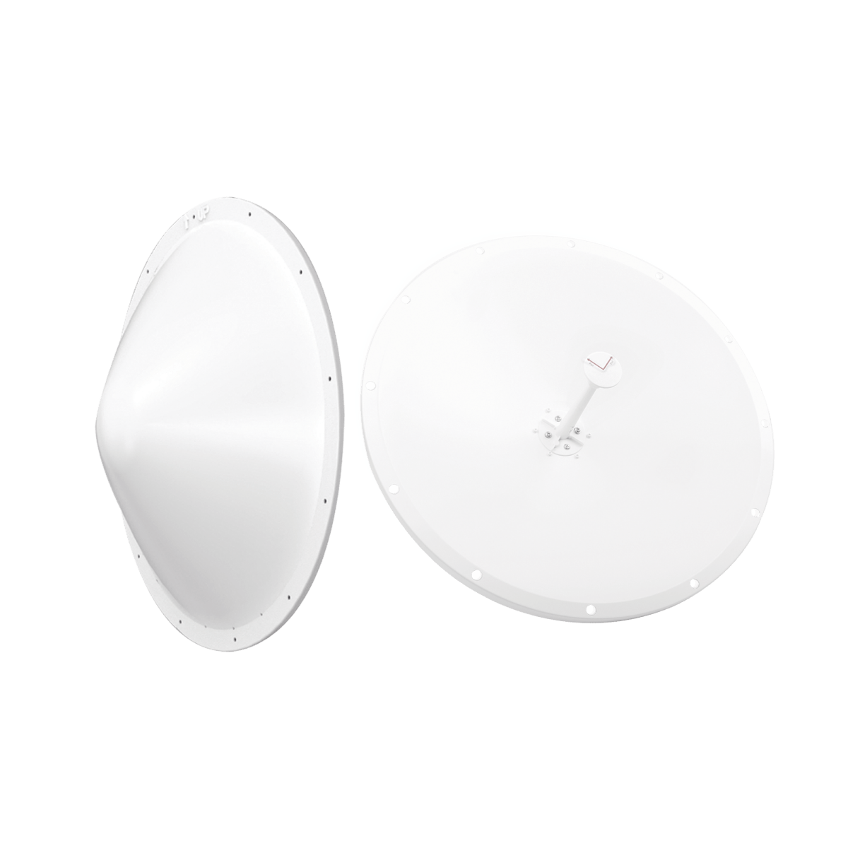 Kit de Antena y radomo, ganancia de 28 dBi, rango de frecuencia extendida (4.9 a 6.5 GHz), conectores SMA-macho inverso, incluye jumper, distancia de hasta 15 km - SILYMX