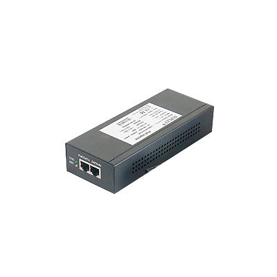 Inyector Super Hi-PoE / 56 Vcc / 60 Watts / Para Domos HIKVISION PTZ / IP (-AE / DE) / Soporta 802.3 af / at - SILYMX