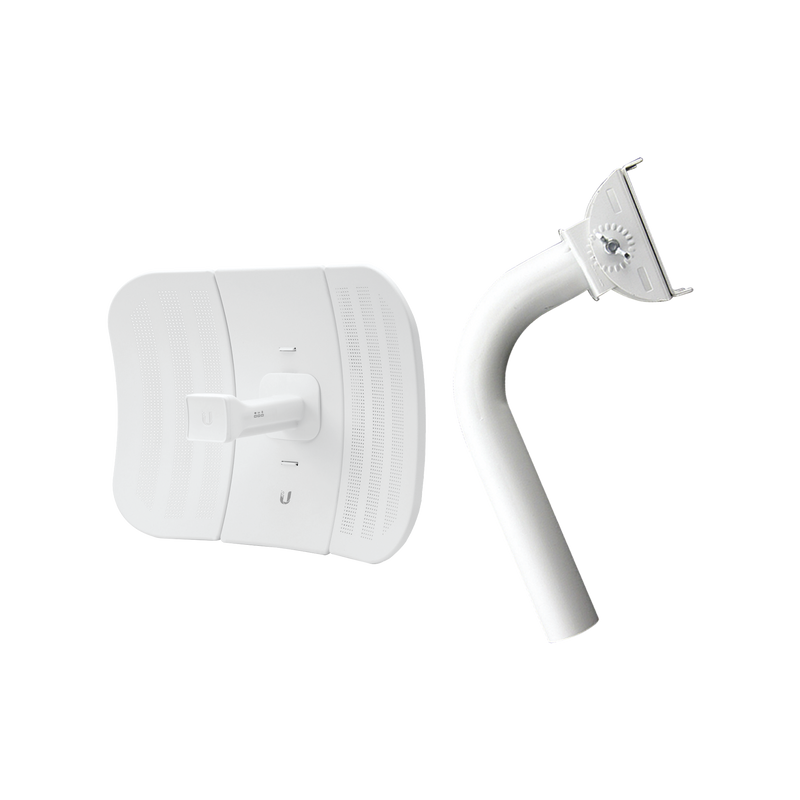 LiteBeam airMAX M5 CPE hasta 100 Mbps, 5 GHz (5150 - 5875 MHz) con antena integrada de 23 dBi, incluye montaje universal UMOUNT - SILYMX