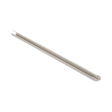 Canaleta LD5 De Pvc Rígido Con Cinta Adhesiva Para Instalación Sin Herramientas 26 X 15 X 1828.8 Mm Color Blanco Mate - SILYMX