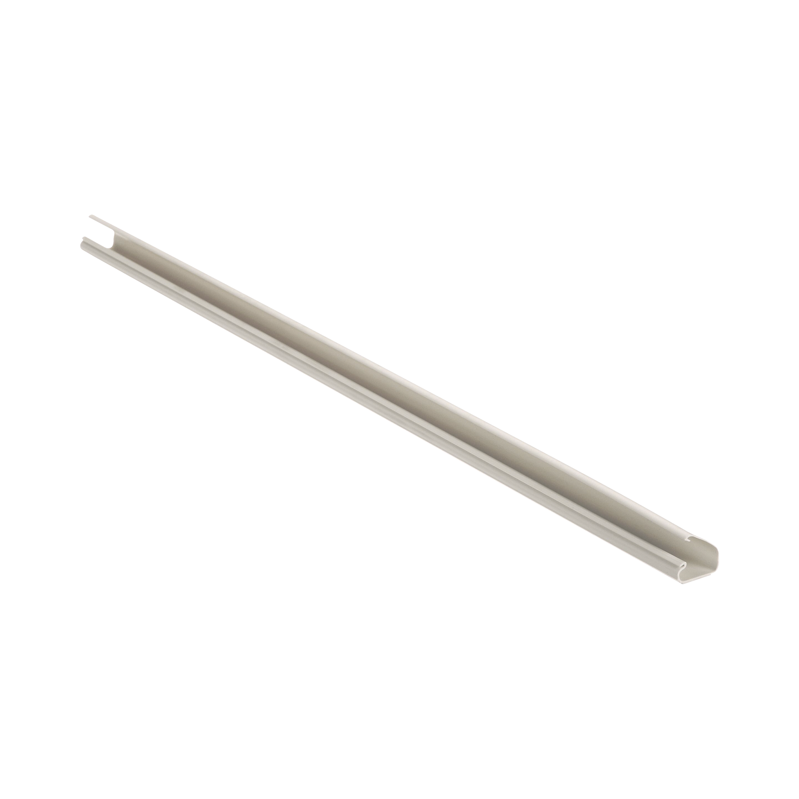 Canaleta LD5 De Pvc Rígido Con Cinta Adhesiva Para Instalación Sin Herramientas 26 X 15 X 1828.8 Mm Color Blanco Mate - SILYMX