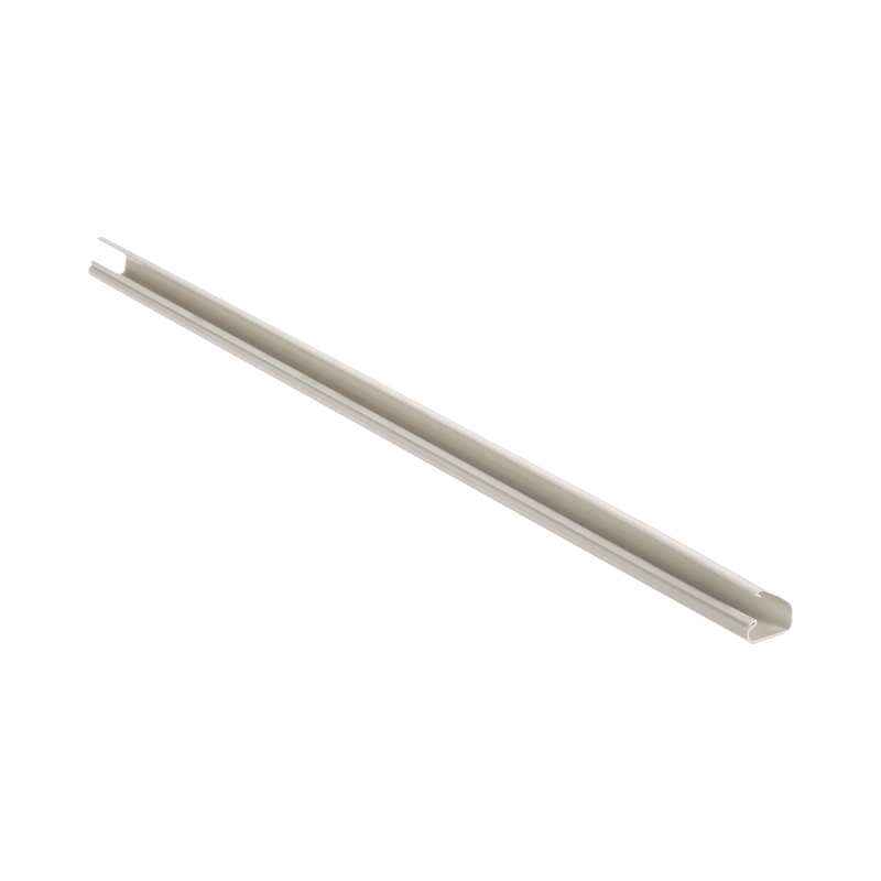 Canaleta LD5 De Pvc Rígido Con Cinta Adhesiva Para Instalación Sin Herramientas 26 X 15 X 1828.8 Mm Color Blanco Mate - SILYMX