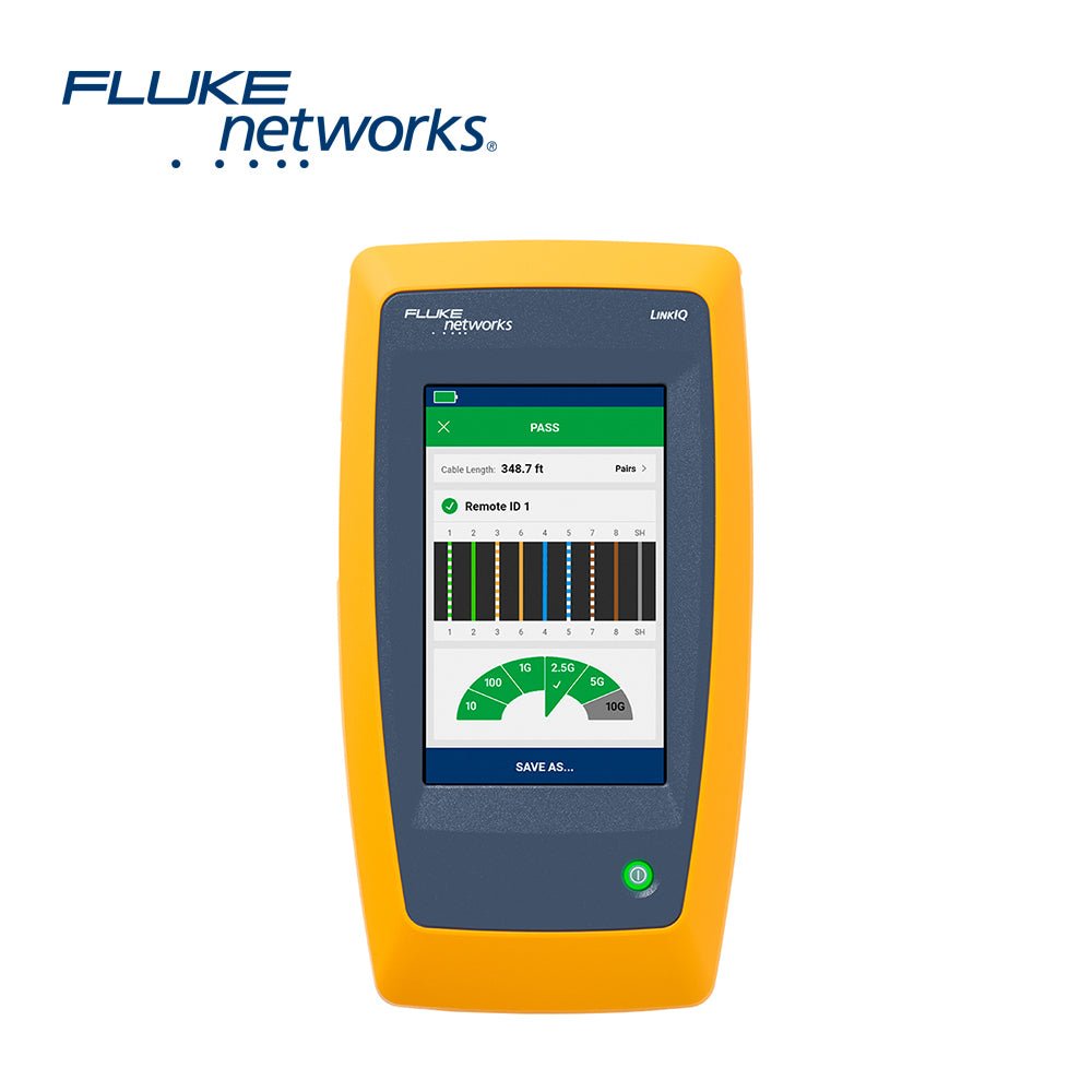 Calificador De Red Para Verificar Rendimiento De Cableado Hasta 10Gbps Basado En Frecuencia, Con Pantalla Multitáctil A Color - SILYMX