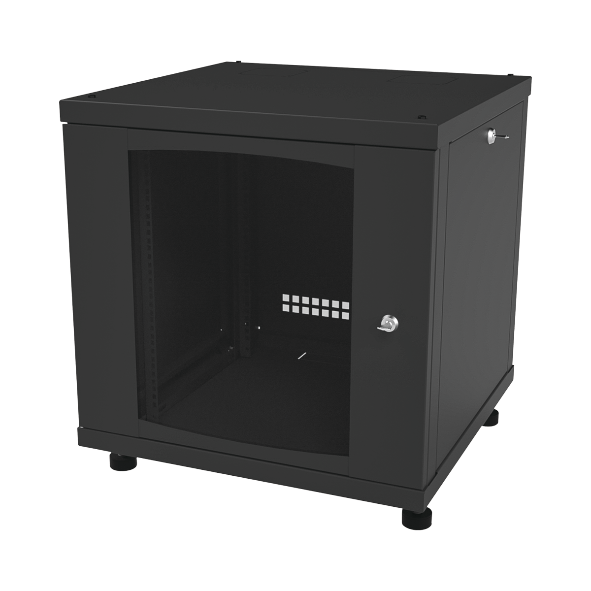 Gabinete Profesional para Telecomunicaciones de 12UR, 638 mm Profundidad - SILYMX