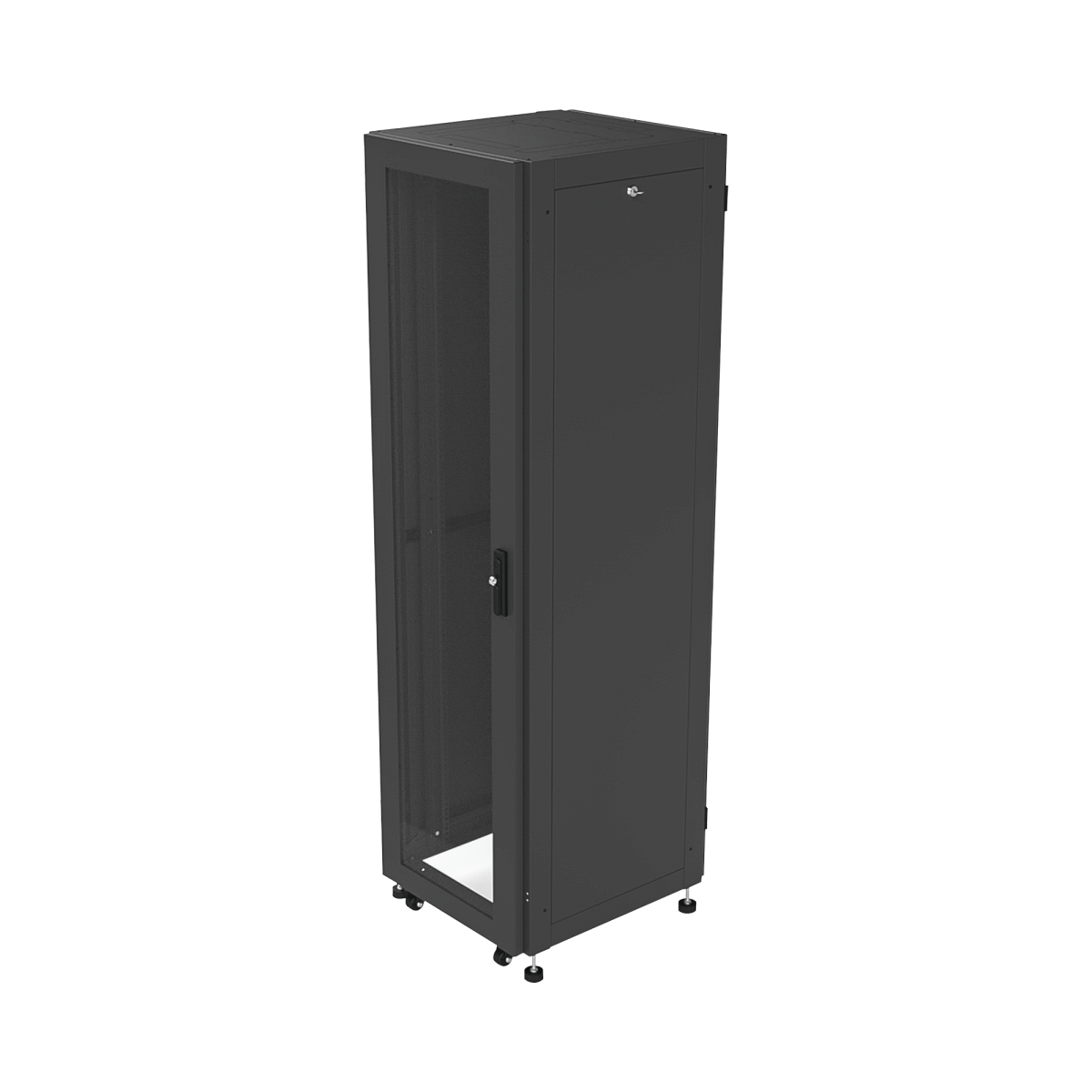 Gabinete Para Telecomunicaciones Rack Estándar De 19", 42Ur, 600 Mm Ancho X 600 Mm Profundidad. Fabricado En Acero. - SILYMX