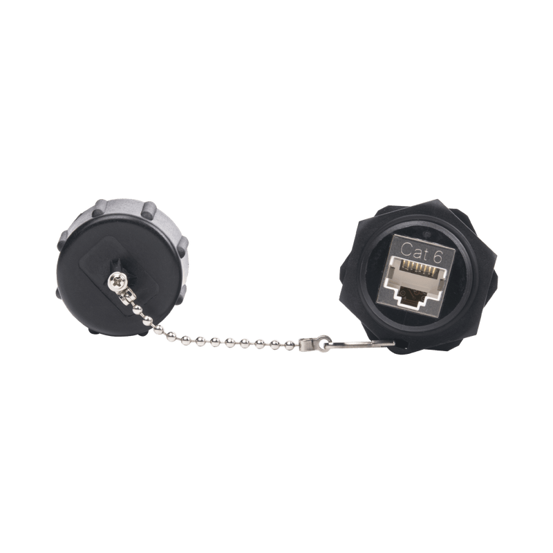 Acoplador Industrial RJ45-RJ45 Categoría 6 Blindado IP67 (Waterproof) - SILYMX