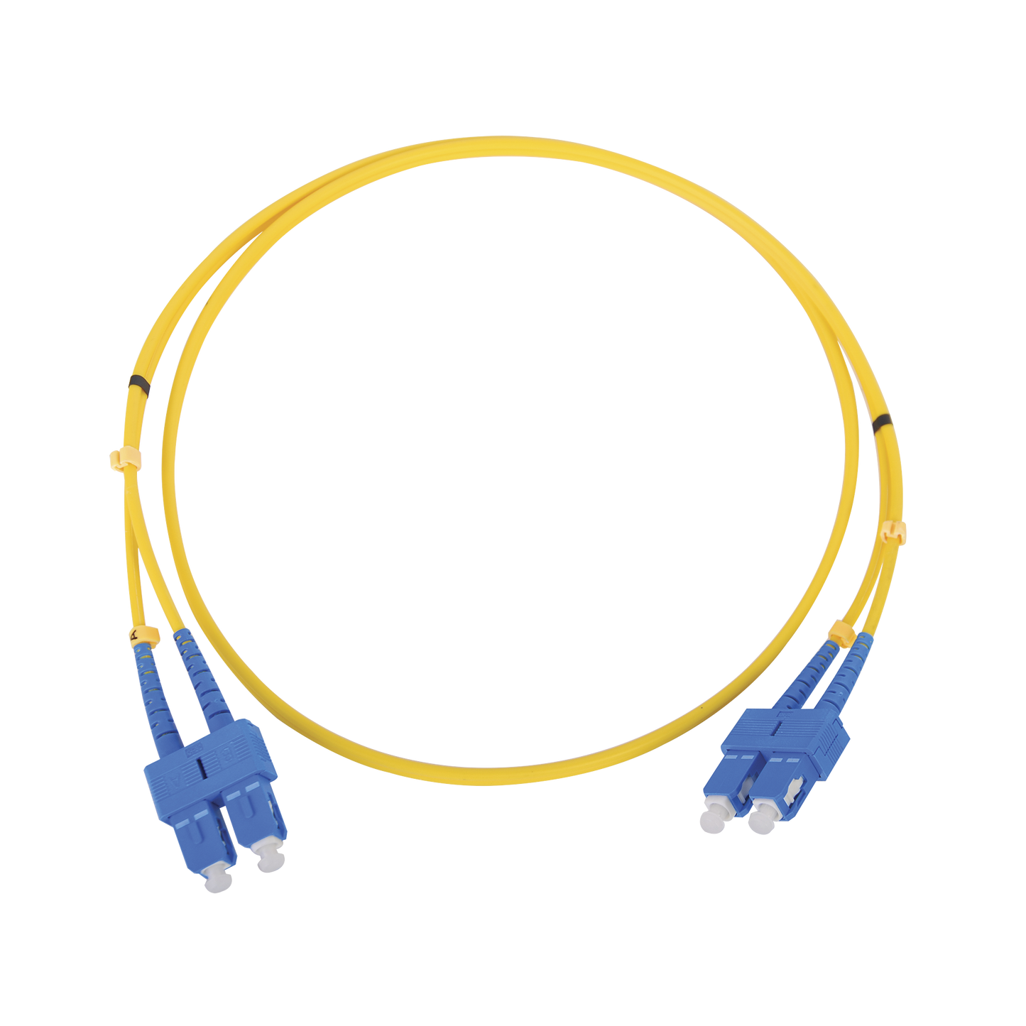 Jumper de Fibra Óptica Monomodo SC/SC Duplex de 5 metros LPFO6053B5M - SILYMX