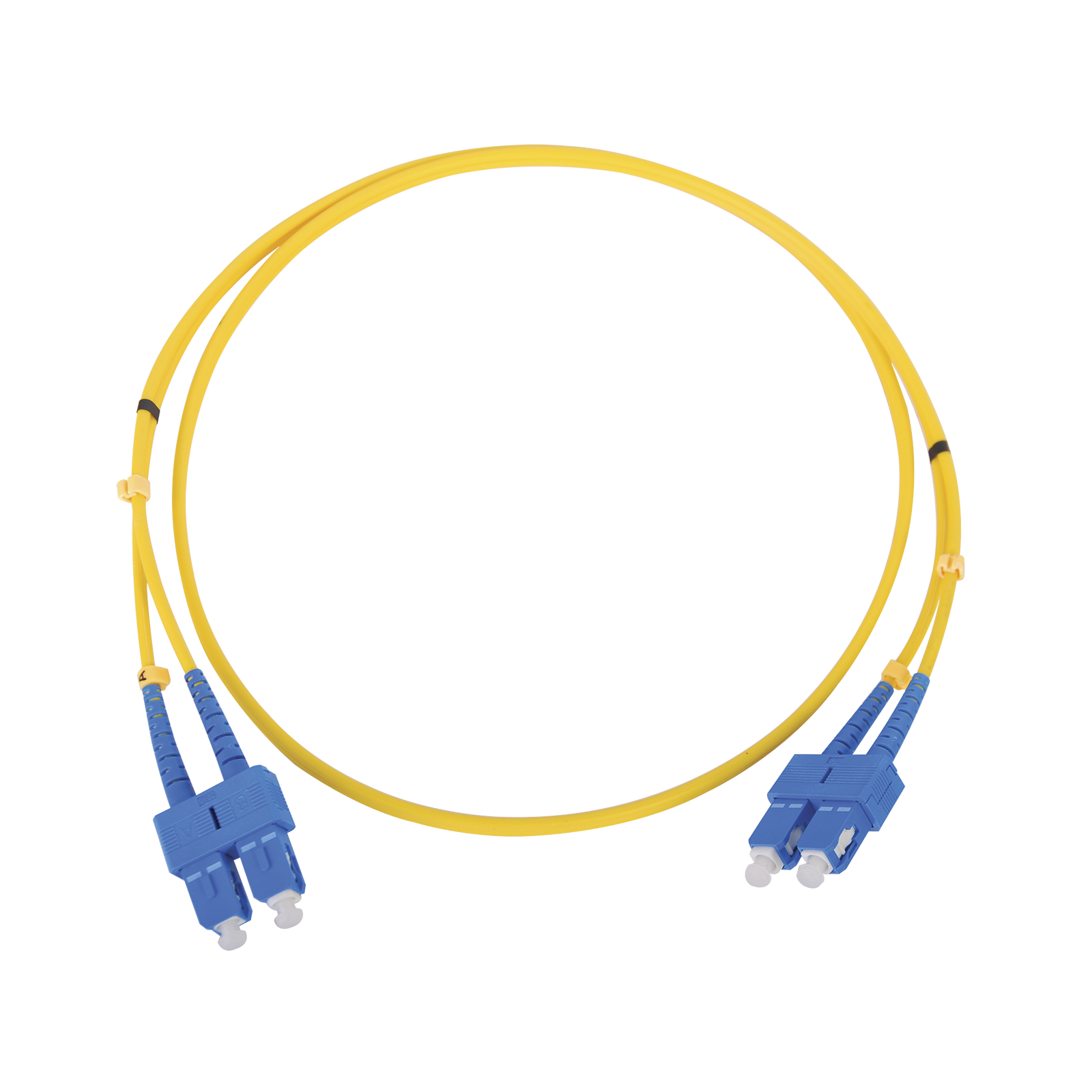 Jumper de Fibra Óptica Monomodo SC/SC Duplex de 5 metros LPFO6053B5M - SILYMX