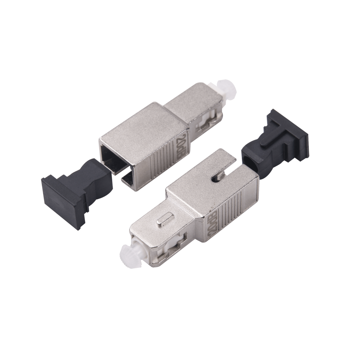 Atenuador óptico macho-hembra con conector SC/UPC de 15dB para fibra Monomodo - SILYMX