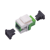 Acoplador Keystone de fibra óptica Monomodo SC/APC Simplex a SC/APC - SILYMX