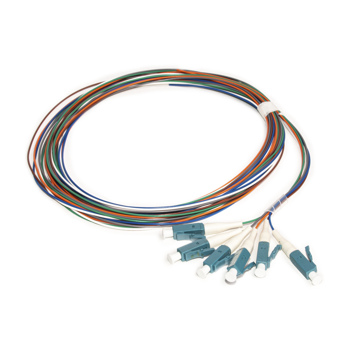 Kit de 6 Pigtails LC/UPC Monomodo 2 metros - SILYMX