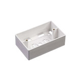 Caja de Pared Universal, Color blanco, Para montaje con Placas de Pared - SILYMX
