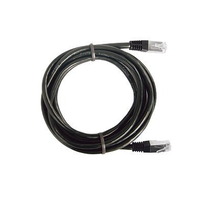 Cable de parcheo FTP Cat6 - 0.5 m - negro - SILYMX