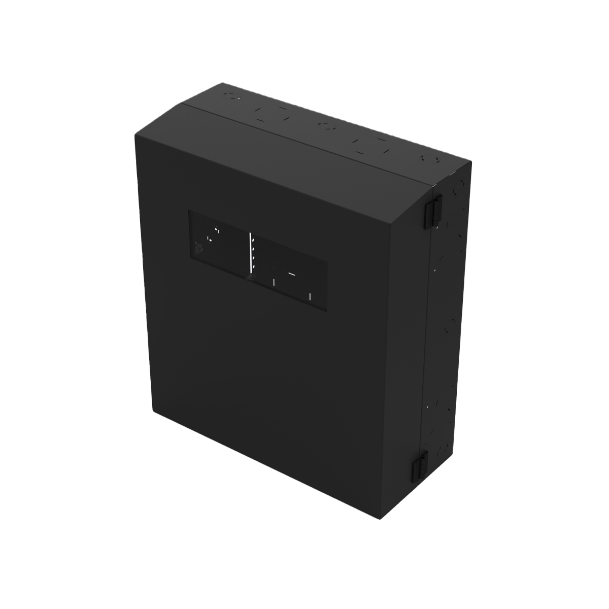 Gabinete de Pared con Rack Horizontal de 6 UR, con Ventanilla de Inspección - SILYMX