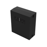 Gabinete de Pared con Rack Horizontal de 6 UR, con Ventanilla de Inspección - SILYMX