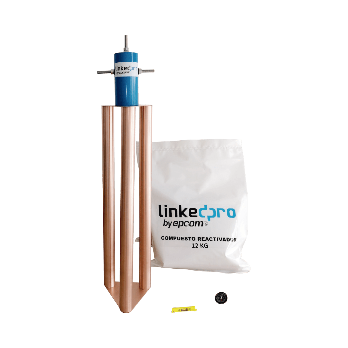 Electrodo para Corriente Máxima de 200 Amp. con Compuesto Mejorador de Terreno - SILYMX