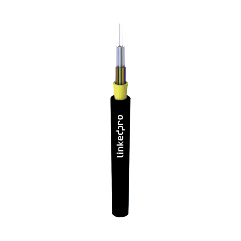 Cable de Fibra Óptica Monomodo 9/125, 12 hilos, Interior/Exterior, Tight Buffer 900µm, OFNR Riser, Dieléctrica, Precio Por Metro - SILYMX