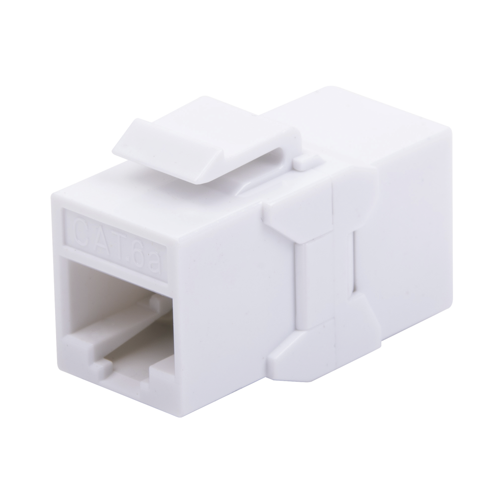 Acoplador UTP Cat6A hembra RJ45 a RJ45 hembra Color Blanco - SILYMX