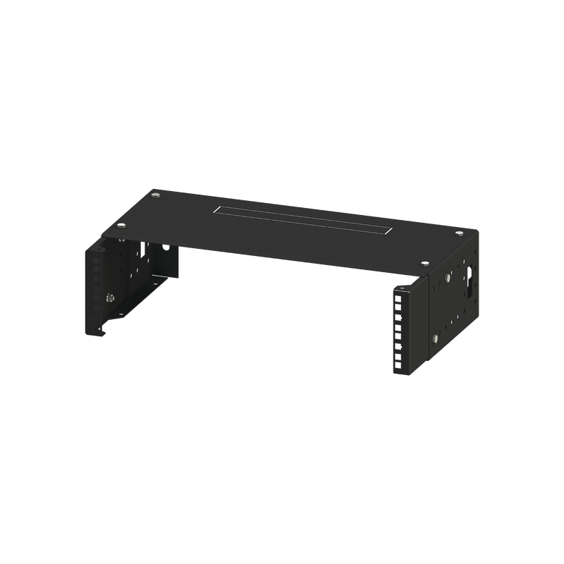 Rack Abierto de 19" Profundidad Ajustable (8" a 12") de 2.5 Unidades con Capacidad de Crecimiento. - SILYMX