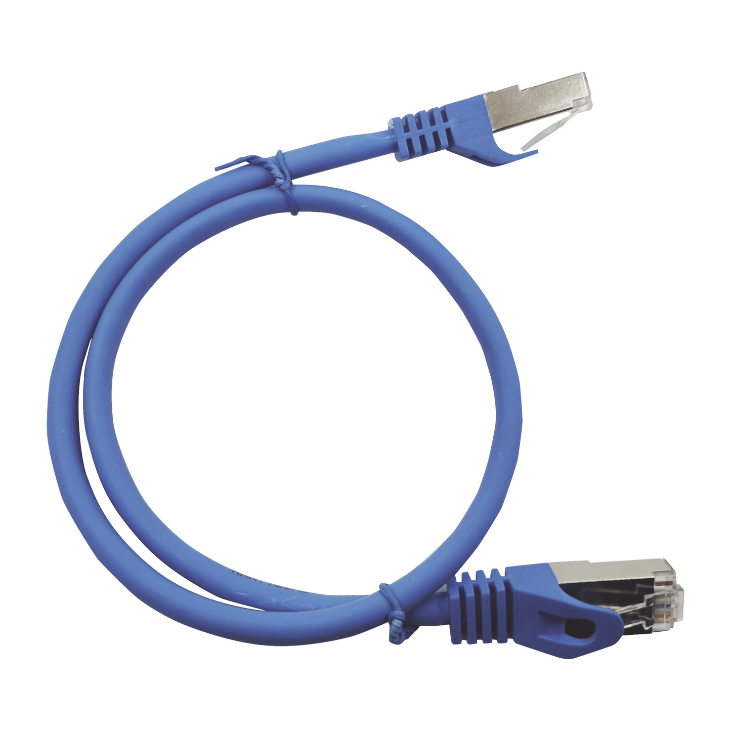 Patch Cord Cat6A 10G blindado 3.0M ( 9.84 ft ) AZUL - SILYMX