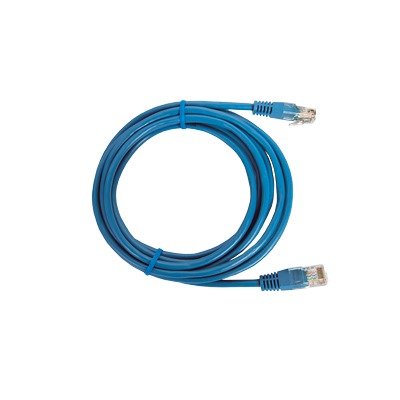 Cable de parcheo UTP Cat5e - 0.5 m - azul - SILYMX