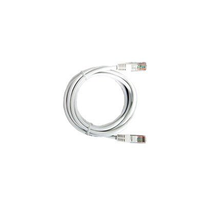 Cable de parcheo UTP Cat5e - 0.5 m - blanco - SILYMX