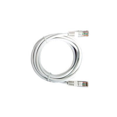 Cable de parcheo (Patch Cord) UTP Cat5e 2 Metros Color Blanco LP-UT3-200-WH - SILYMX