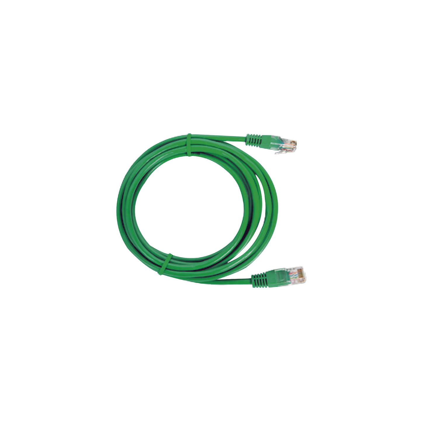 Cable de parcheo UTP Cat6 - 2 m (6.56 Pies) - verde - SILYMX